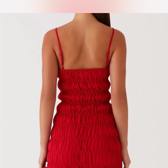 Peppermayo Part timer Ruched Mini Dress - Picture 2 of 4